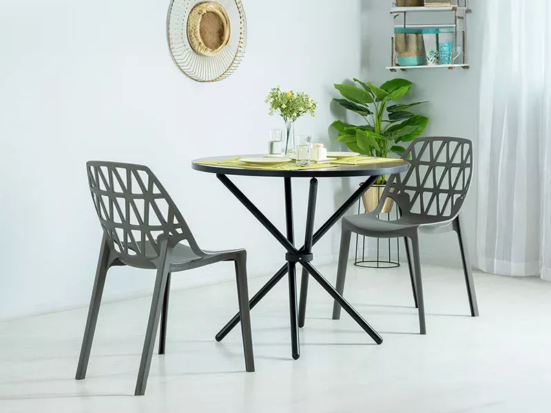 Stix 2 Seater Dining Table with 2 Tang Chairs